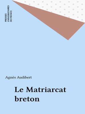 cover image of Le Matriarcat breton